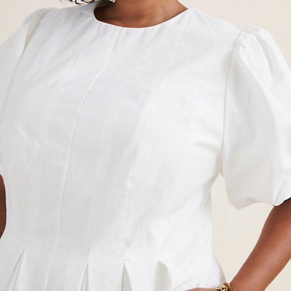 Anthropologie x Eri + Ali Corset-Seamed Midi Dress (Plus Size) - Picture 5 of 7